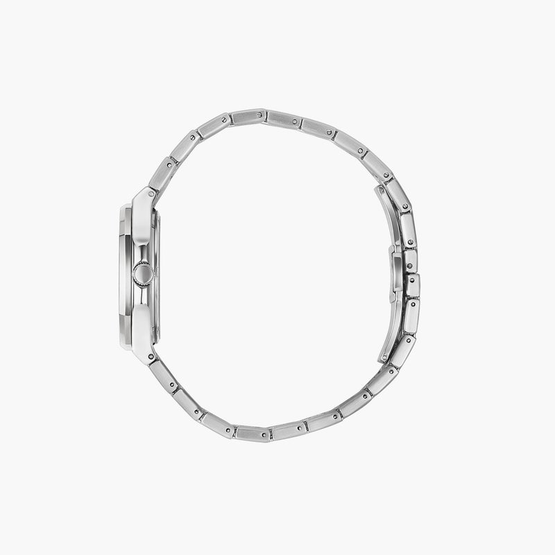 OMAX ساعة أنالوج فضية للنساء - Image 2